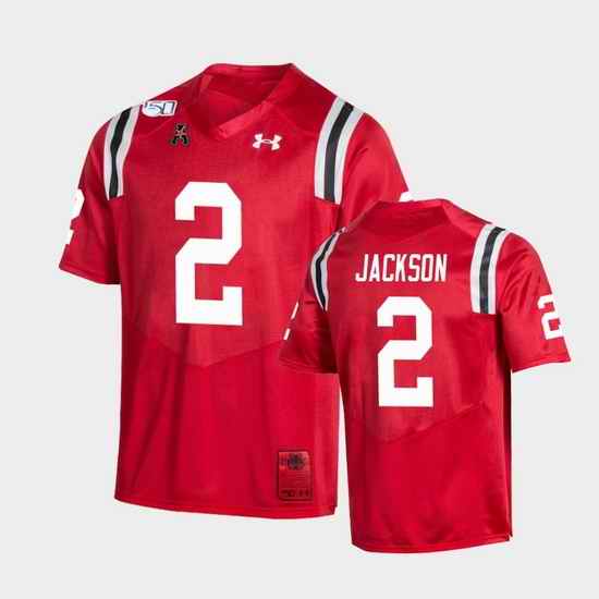 Men Cincinnati Bearcats Jayshon Jackson College Football Red Game Replica Jersey